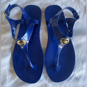 Michael kors jelly thong sandal